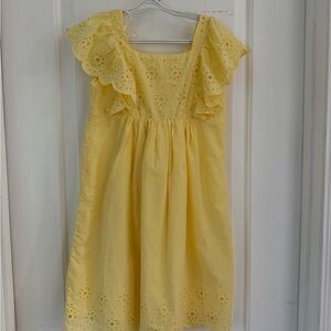 H&M Spring Dress, Girls 7, Yellow